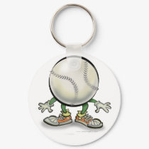 Softball keychains