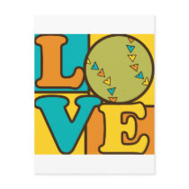 Softball Love Post Cards