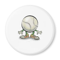 Softball magnets by FunGraphix Softball magnets