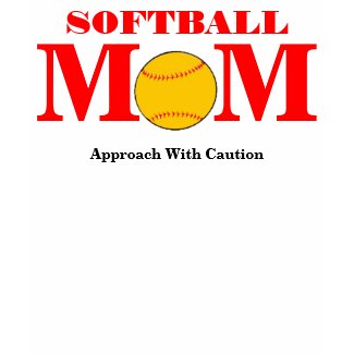 Softball Mom (Approach With Caution) shirt