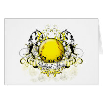 Softball Mom Cards
