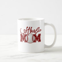 Softball MOM Coffee Mug