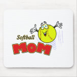 Softball Mom II Mouse Pads