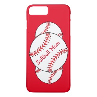 Softball Mom iPhone 7 Plus Case