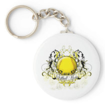 Softball Mom Key Chain