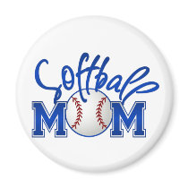 Softball Mom Magnets