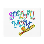 Softball Mom postcards