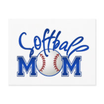 Softball Mom Postcards