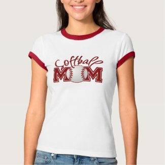 Softball MOM zazzle_shirt