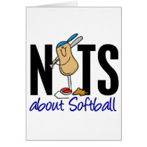 Softball Nut 2 Greeting Cards