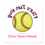 Softball-Pink Posters