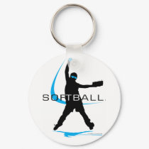 Softball - Pitcher keychains by DT_Studios Softball - Pitcher keychains
