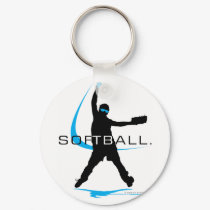 Softball - Pitcher keychains by DT_Studios Softball - Pitcher keychains