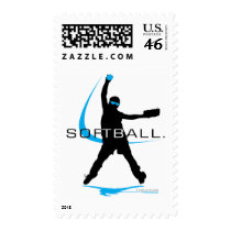 Softball - Pitcher Stamp