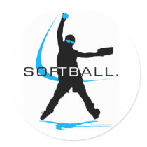 Softball - Pitcher stickers