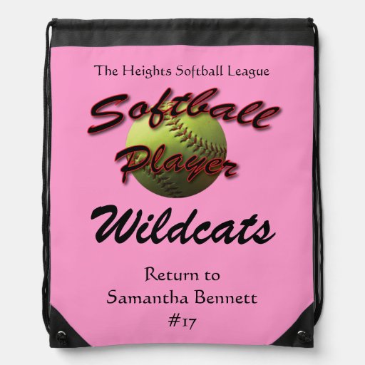 youth softball bag