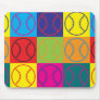 Softball Pop Art Mouse Pads