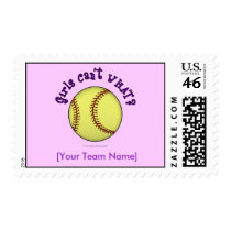 Softball-Purple stamps