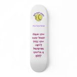 Softball-Purple Skateboard