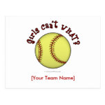 Softball-Red Post Cards