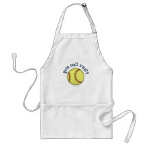 Softball-Sky Blue Apron
