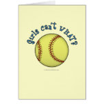 Softball-Sky Blue Cards