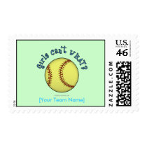 Softball-Sky Blue stamps