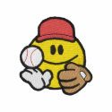 Softball Smiley embroidered shirts