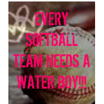 Softball Waterboy t-shirts