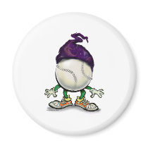 Softball Wizard magnets by FunGraphix Softball Wizard magnets