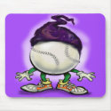 Softball Wizard mousepads by FunGraphix Softball Wizard mousepads