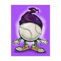 Softball Wizard Post Cards