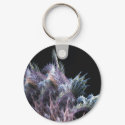 Softly Coral Keychain by Stitcherladyxx Softly Coral Keychain