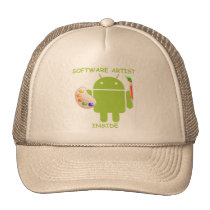 Software Artist Inside (Bugdroid Brush Palette) Hats