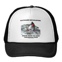Software Developers Know How To Surf Through Time Mesh Hat