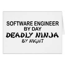 Software Engineer Deadly Ninja Cards