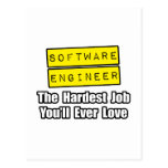 Software Engineer...Hardest Job Postcard