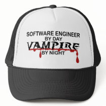 Software Engineer Vampire by Night Hats