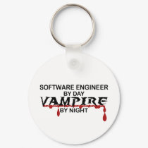 Software Engineer Vampire by Night keychains