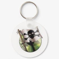 Software Pirate keychains
