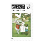 Soggy Rabbit Bids Beavers Adieu Postage