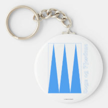 Sogn og Fjordane flag with name Key Chains