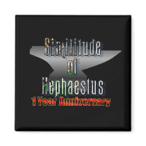 SoH Square Anniversary Magnet by arpartyboi20 SoH Square Anniversary Magnet