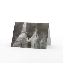 Soho New York store window angels cards