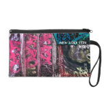Soho NYC Street Art Bagettes Wristlet