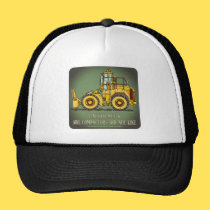 Soil Compactor Operator Quote Hat hats