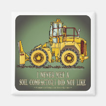 Soil Compactor Operator Quote Magnet