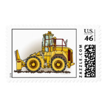 Soil Compactor Postage Stamp