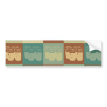 Soil Science Pop Art bumper stickers by 1000suns Soil Science Pop Art bumper stickers
