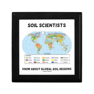 Soil Scientists Know About Global Soil Regions Keepsake Box